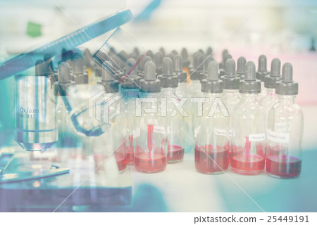 Close up Laboratory equipment. 25449191
