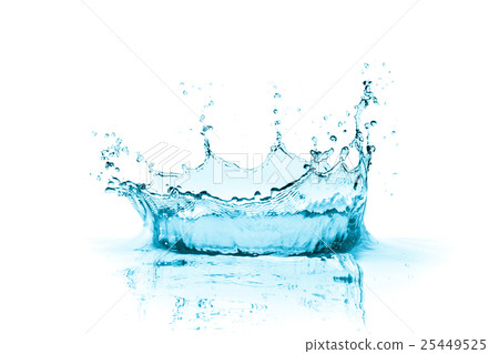 turquoise water splash 25449525