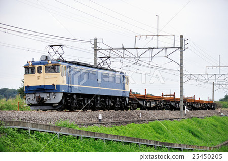 Takasaki Line Okabe  -  Honjo JR東日本EF 65-1104（Tabata） 25450205