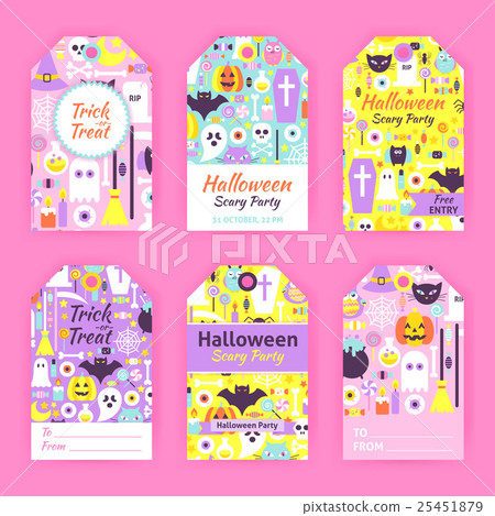 Trendy Halloween Gift Tag Labels Trendy Halloween Gift Tag Labels 25451879