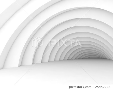 Abstract tunnel interior background 3d Abstract tunnel interior background 3d 25452228