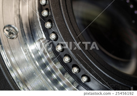 The lens bayonet close-up The lens bayonet close-up 25456192