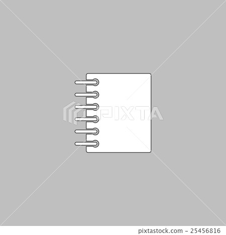 notepad computer symbol 25456816