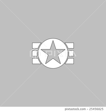 ribbon star computer symbol ribbon star computer symbol 25456825