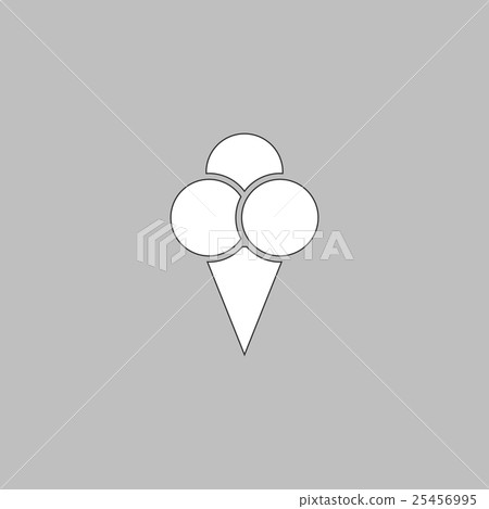 Ice cream computer symbol Ice cream computer symbol 25456995