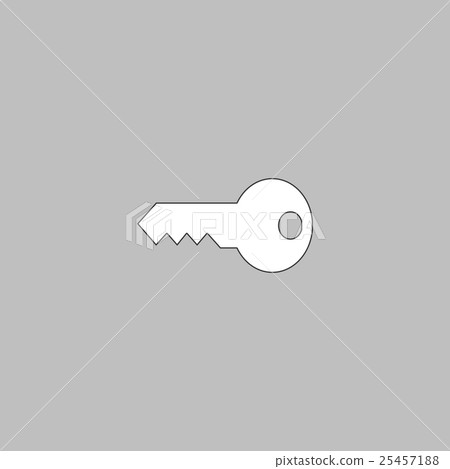 Key computer symbol Key computer symbol 25457188