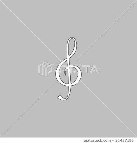 clef computer symbol clef computer symbol 25457196