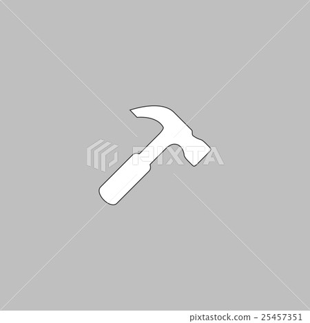 Hammer computer symbol - Stock Illustration [25457351] - PIXTA