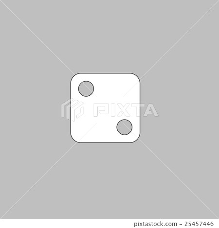 dice 2 computer symbol dice 2 computer symbol 25457446
