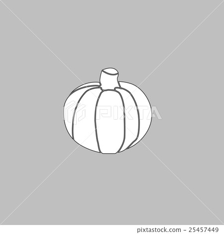 Pumpkin computer symbol Pumpkin computer symbol 25457449