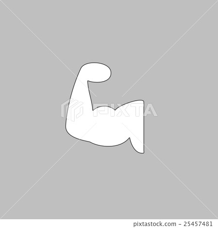 Biceps computer symbol Biceps computer symbol 25457481