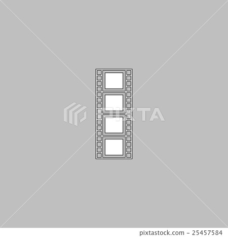 Film strip computer symbol Film strip computer symbol 25457584