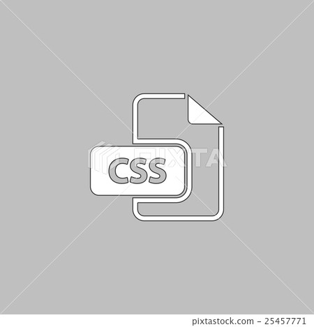 CSS computer symbol CSS computer symbol 25457771