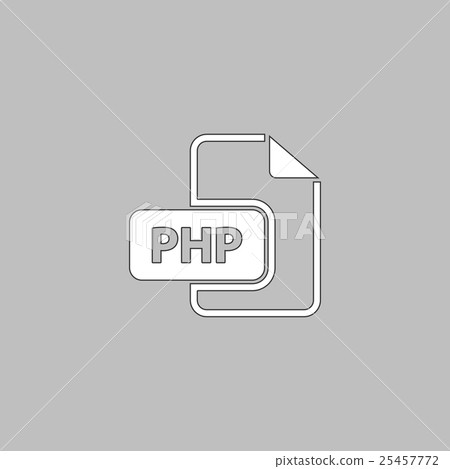 PHP computer symbol PHP computer symbol 25457772