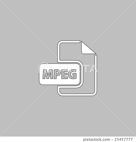 MPEG computer symbol 25457777