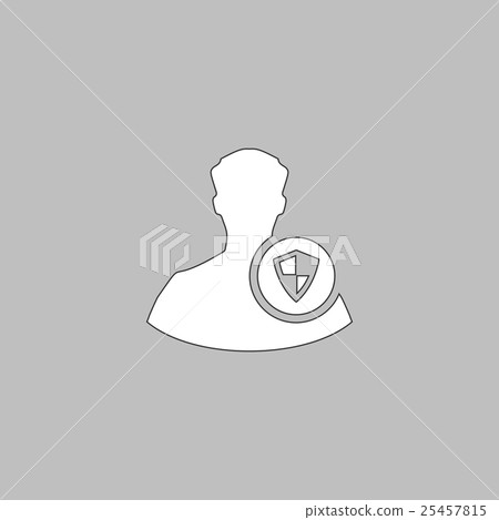 Security computer symbol 25457815