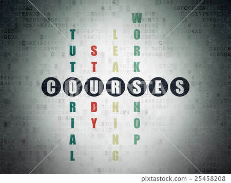 Studying concept: Courses in Crossword Puzzle Studying concept: Courses in Crossword Puzzle 25458208