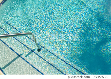 Blue swimming pool rippled water detail Blue swimming pool rippled water detail 25459720