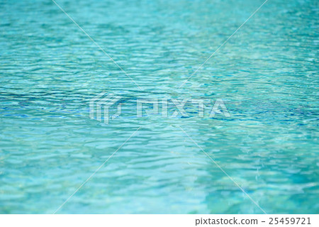 Blue swimming pool rippled water detail 25459721