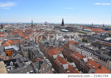 From the Tower of City Hall in Copenhagen City From the Tower of City Hall in Copenhagen City 25461784