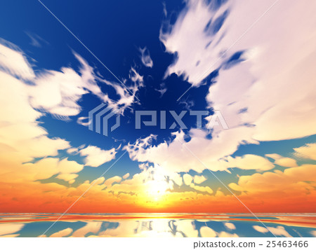 Wind and clouds with the sea Wind and clouds with the sea 25463466