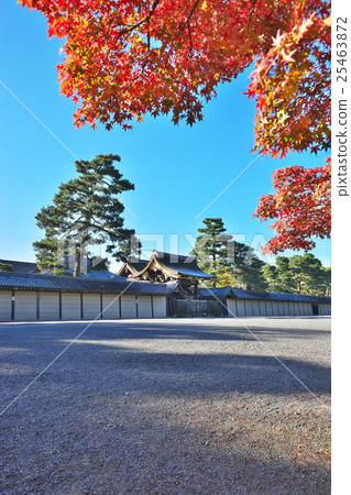 Kyoto Gyoen in Kinu autumn 25463872