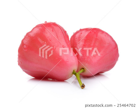 ripe roseapple isolated on a white background 25464702