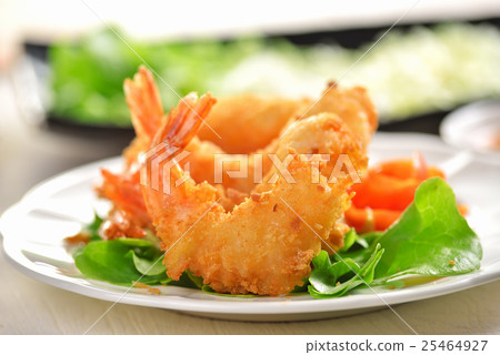 圖庫照片: fried shrimp