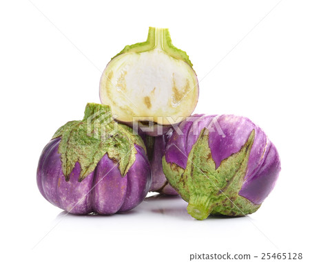 eggplant on white background 25465128