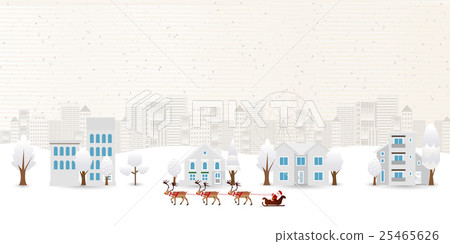 Christmas snow Santa background Christmas snow Santa background 25465626