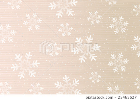 Christmas snow-washi background - Stock Illustration [25465627] - PIXTA