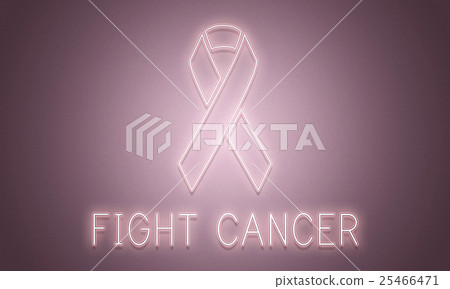 Breast Cancer Support Fight Care Hope Graphic Concept 25466471