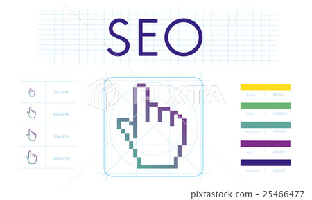 Seo Links Webinar Hand Cyberspace Concept 25466477