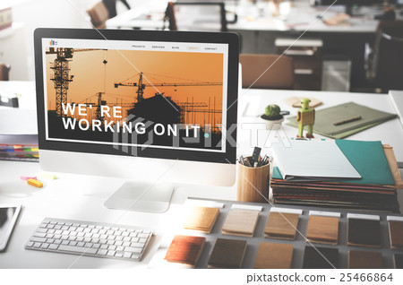 Building Construction Engineering Renovate Site Concept 25466864