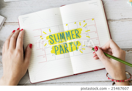 Summer Break Fun Party Banner Concept Summer Break Fun Party Banner Concept 25467607