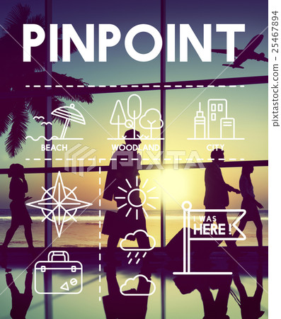 Location Mapping Journey Navigation Concept Location Mapping Journey Navigation Concept 25467894