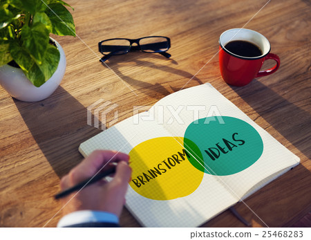 Brainstorm Planning Ideas Leadership Motivation Concept 25468283