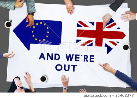 Brexit Britain Leave European Union Quit Referendum Concept 25468377