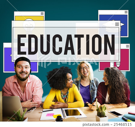 Education Knowledge Studying Learning Intelligence Concept 25468515