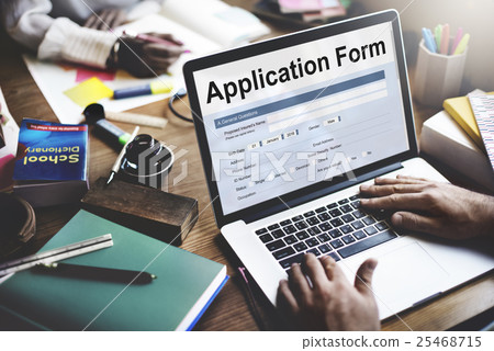 Application Form Information Employment Concept Application Form Information Employment Concept 25468715