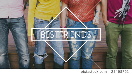 Best Friend Buddies Companionship Togetherness Concept 25468761
