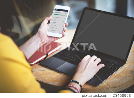 Mockup Copy Space Blank Screen Concept 25468998