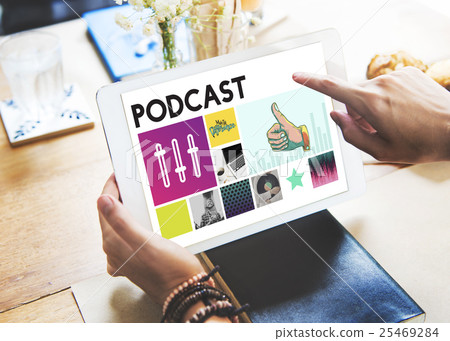 Media Player Audio Entertainment Streaming Concept Media Player Audio Entertainment Streaming Concept 25469284