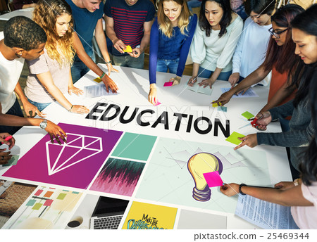 Education LIght Bulb Ideas Knowledge School Concept 25469344