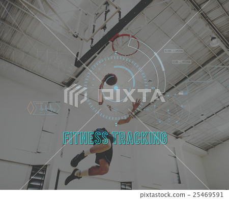 Health Fitness Healthcare Tracking Technology Concept 25469591