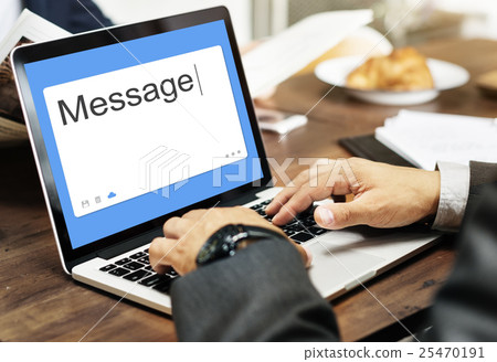 Message Social Network SMS Communication Concept Message Social Network SMS Communication Concept 25470191