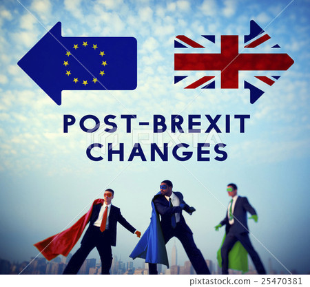 Brexit Britain Leave European Union Quit Referendum Concept 25470381