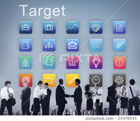 Application Business Communication Graphic Concept Application Business Communication Graphic Concept 25470543