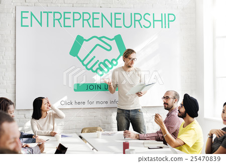 Entrepreneurship Corporate Enterprise Dealer Concept Entrepreneurship Corporate Enterprise Dealer Concept 25470839