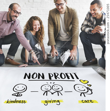 Charity Donations Fundraising Nonprofit Volunteer Concept 25471005